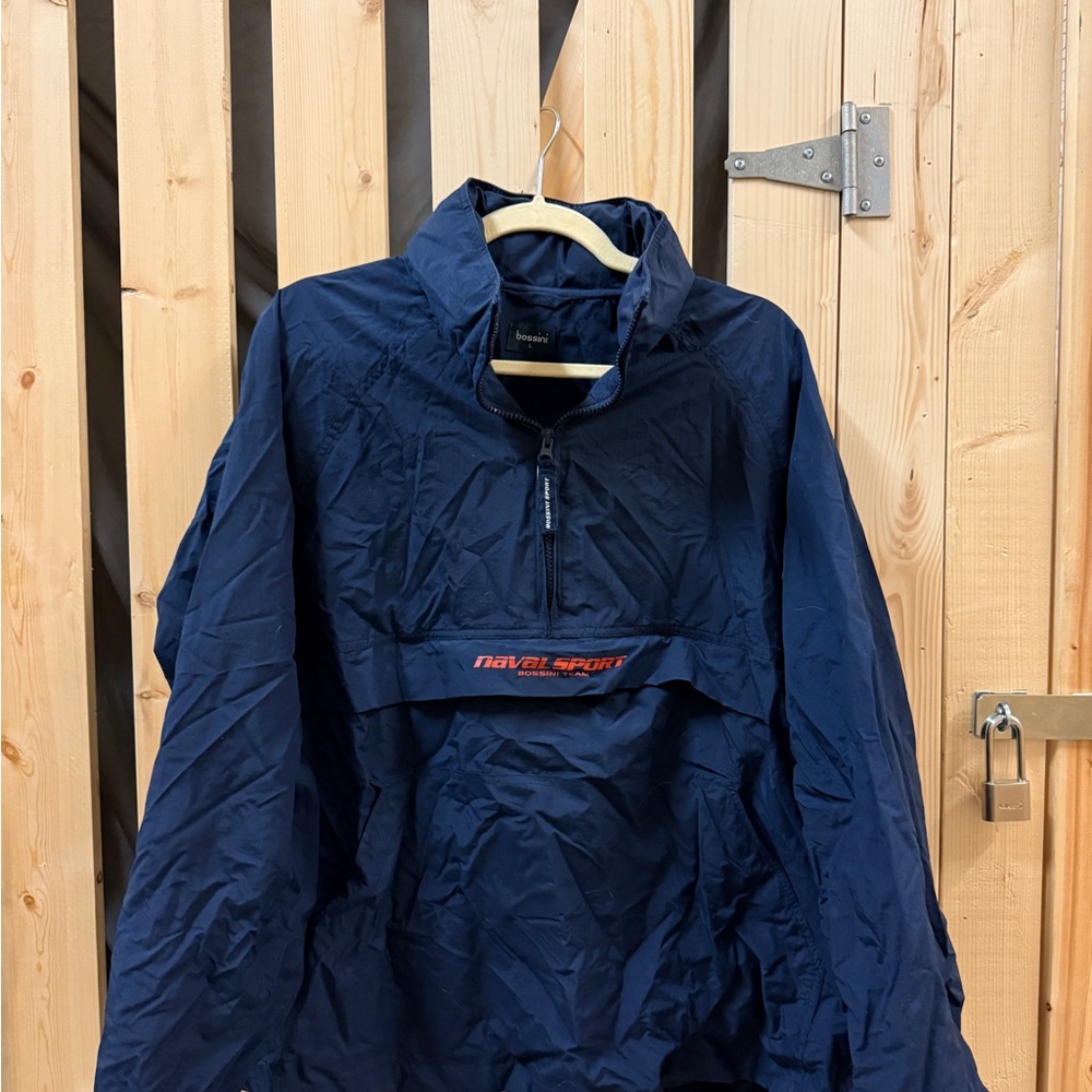Navy Blue Bossini naval sport  Pullover Jacket